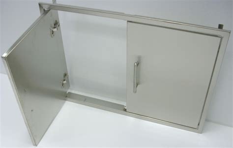 stainless steel storage cabinet doors|stainless steel exterior cabinet doors.